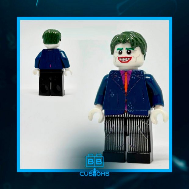 Crazy Laughing Villain Minifigure