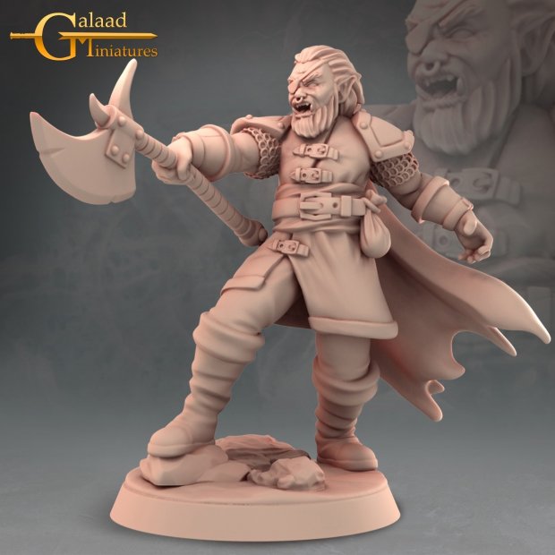 One-Eyed Bandit Figure (Unpainted)