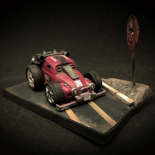 Race End Diorama