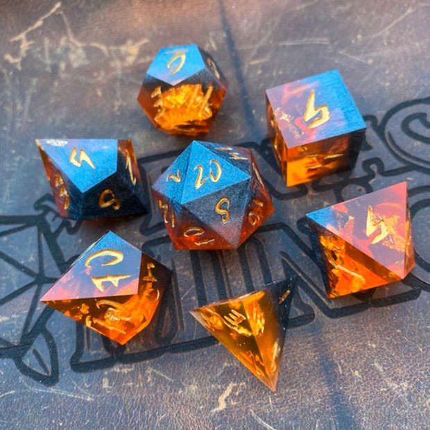 Blazing Magma Dice