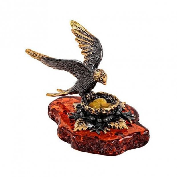 Swallow In Nest Figure
