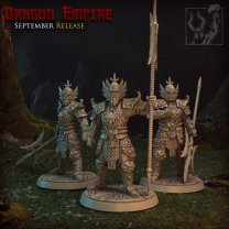 Warriors of the Dragon Empire Figure (Unpainted)