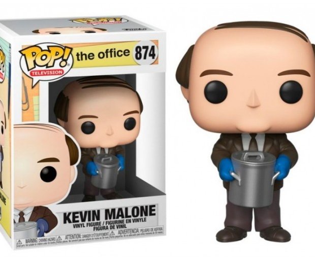 Funko Pop TV: The Office - Kevin Malone with Chili Figure