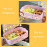 Kawaii Plastic Portable Lunch Box