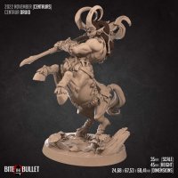 Centaur Druid Figure (Unpainted)