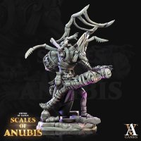 Dark priest with mummy Figure (Unpainted)