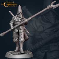 Masked guard on patrol Figure (Unpainted)