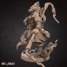 Foxfolk Monk Figure (Unpainted)