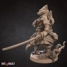 Foxfolk Monk Figure (Unpainted)