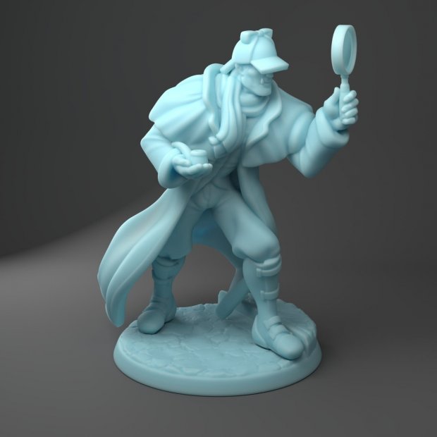 Shrecock Homes Figure (Unpainted)