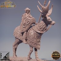 A spearwoman from a gang of marauders Figure (Unpainted)