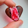 Divided Heart Pendant Necklace