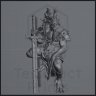 Demon of Binding Fury Figure (Unpainted)