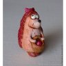 Hedgehog With Fruits Figure