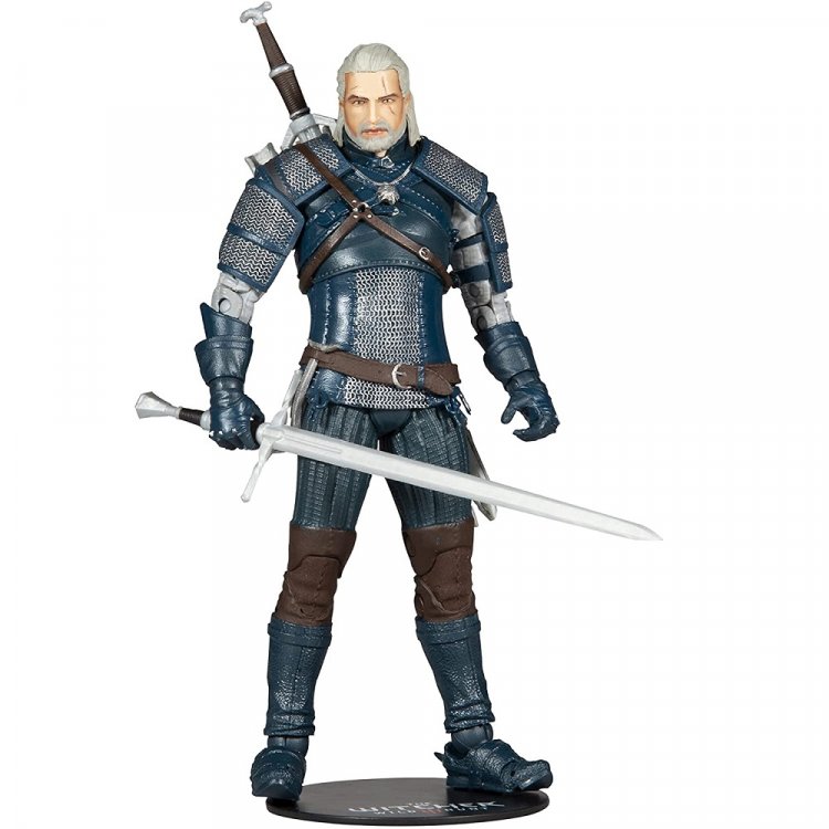 McFarlane Toys The Witcher - Geralt of Rivia (Viper Armor: Teal) Action Figure