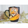 Tiger Mug With Decor