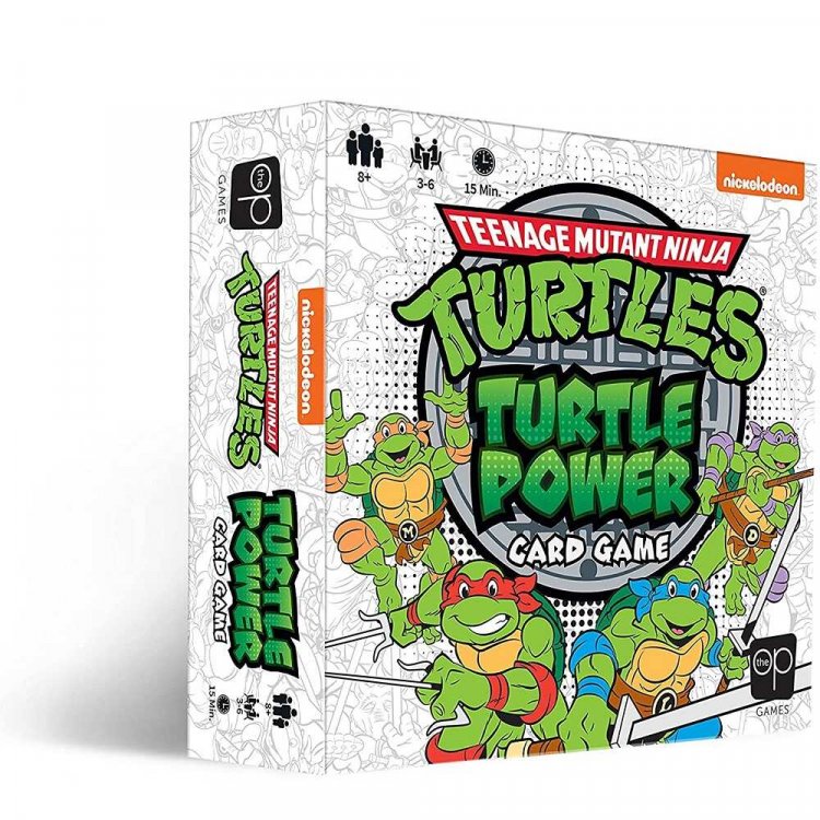 USAOPOLY Teenage Mutant Ninja Turtles - Turtle Power Board Game