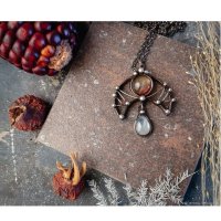 Fire and Water Necklace