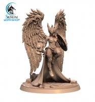 Armored Valkyrie Figure (Unpainted)
