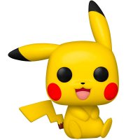 Funko POP Games: Pokemon - Pikachu (Sitting) Figure