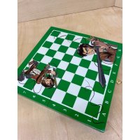 Handmade Attack on Titan (Green) Everyday Chess