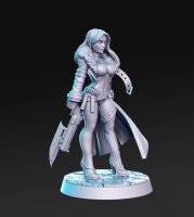 Trish Gunslinger Figure (Unpainted)