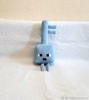 Pixel Crystal Stone Guardian Plush Toy (36 cm)
