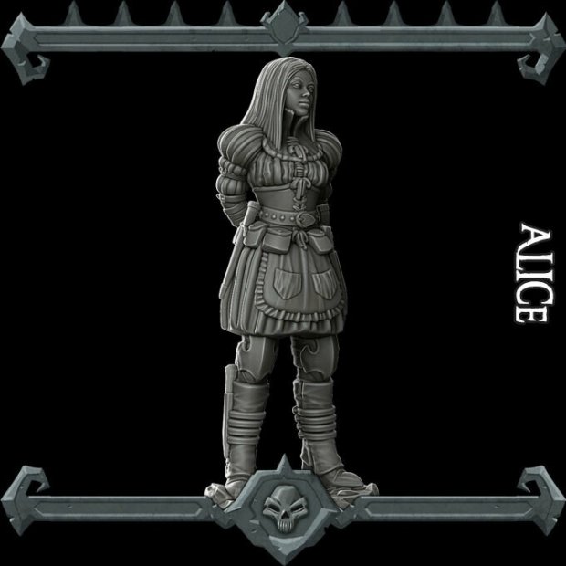 Alice Figure (Unpainted)