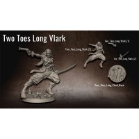 Two Toes Long Vlark Figure (Unpainted)