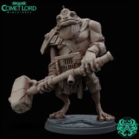 Barbarian Toadman Sir Voghes Figure (Unpainted)