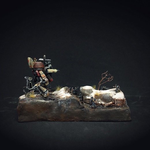 Death To The Enemies Diorama