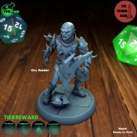 Orc Raider Figure (Unpainted)
