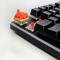 Cat-Watermelon Custom Keyboard Keycap