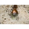 Copper Egg Pendant Necklace