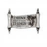 Nemesis Now Game Of Thrones - I Drink and I Know Things Magnet