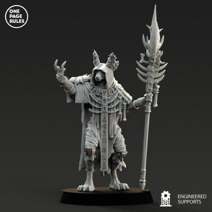 Jackal Shaman Figure (Unpainted)