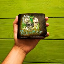 Handmade Rick and Morty Custom Wallet