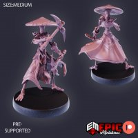 Mushroom Ninja Figure (Unpainted)