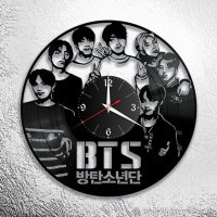 Handmade BTS V.2 Vinyl Wall Clock