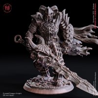Cursed Dragon Knight Figure (Unpainted)