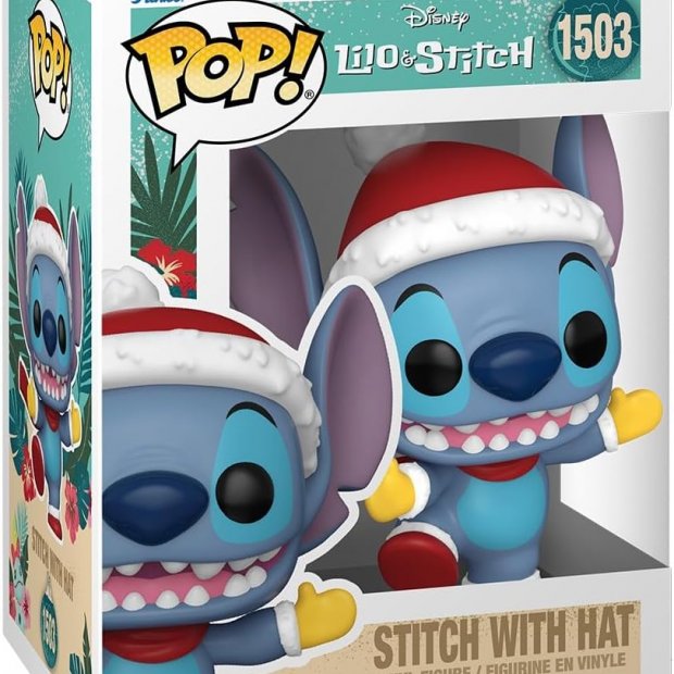 Funko Pop Disney: Lilo & Stitch - Stitch with Hat Figure