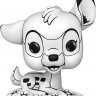 Funko Pop Disney: Sketched - Bambi Figure