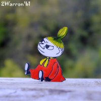 The Moomins - Sitting Little My Brooch
