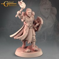 Traveler with a torch Figure (Unpainted)