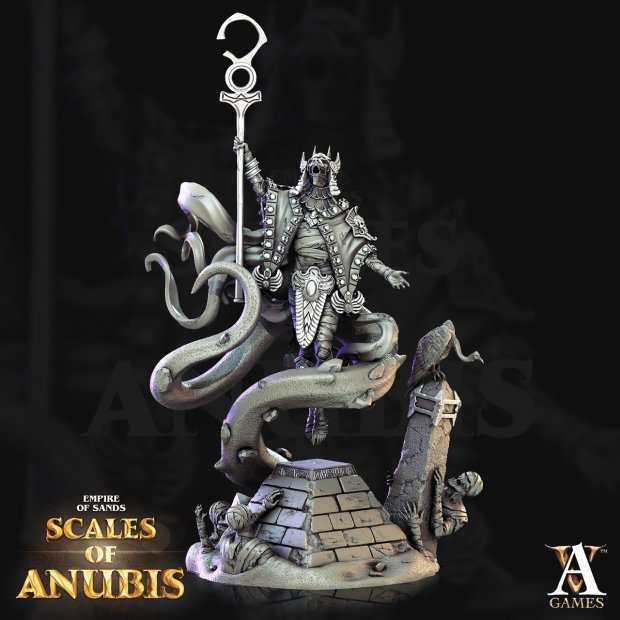 Anubis calling Figure (Unpainted)