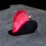 Black And Red Pendant Necklace