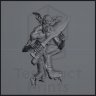Malicious Rabid Goblin Figure (Unpainted)