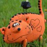 Cat Taxi (27 cm) Plush Toy