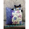 Hiding Cat Pillow