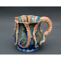 Octopus Mug With Decor